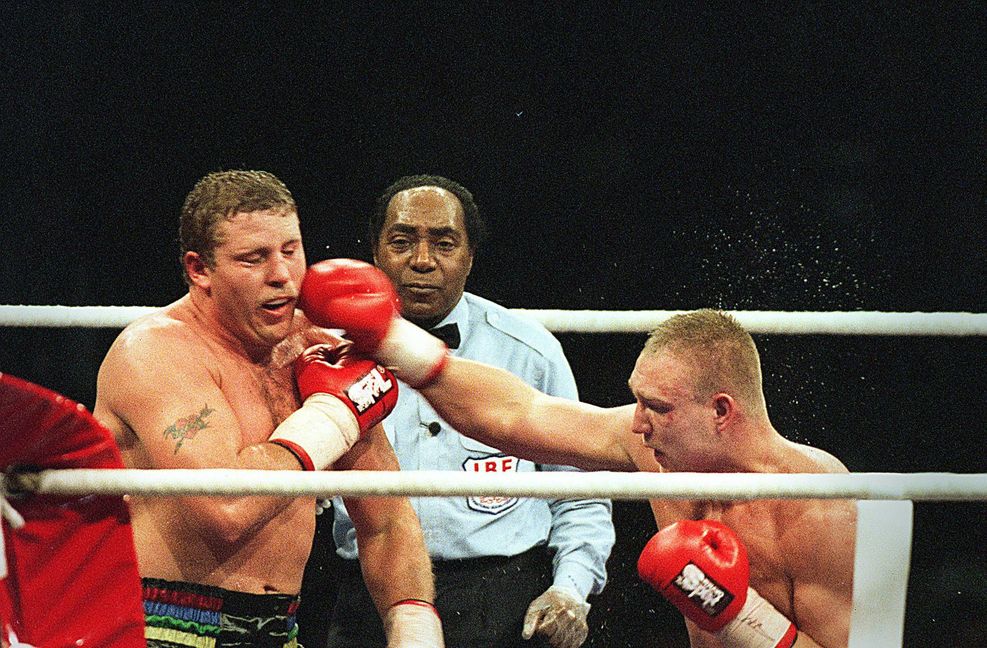 9. Dezember 1995  – diesen Tag wird Axel Schulz (rechts) nie vergessen.