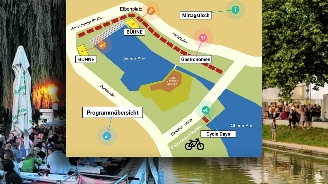 In unserer interaktiven Karte im Text findet ihr alle Infos zu Schlemmen am See. Grafik: Teufel
