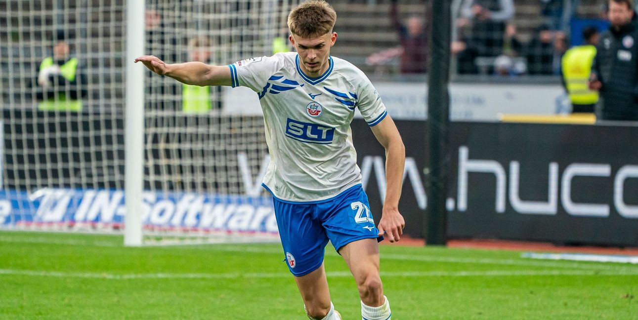Der 21-jährige Innenverteidiger kommt bisher nur auf 113 Spielminuten in 36 Drittliga-Partien.