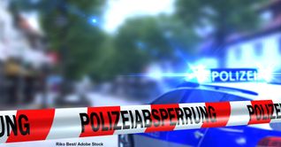 Die Polizei sperrte den Bereich großflächig ab.