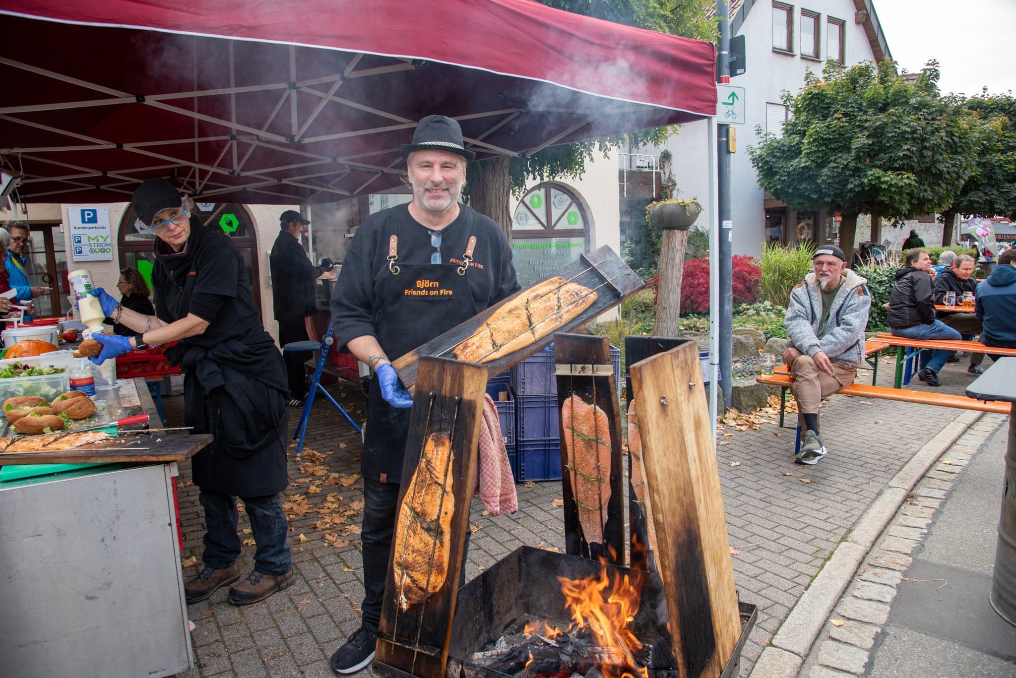 Tausende besuchten bei spätsommerlichem Wetter den Holzgerlinger Herbst.
