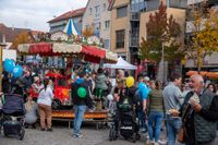 Tausende besuchten bei spätsommerlichem Wetter den Holzgerlinger Herbst.