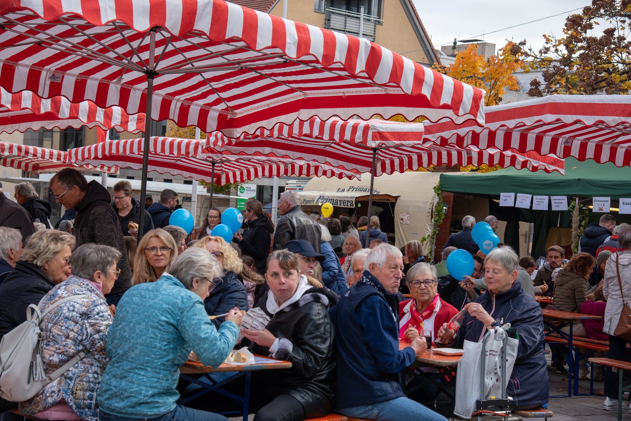 Tausende besuchten bei spätsommerlichem Wetter den Holzgerlinger Herbst.