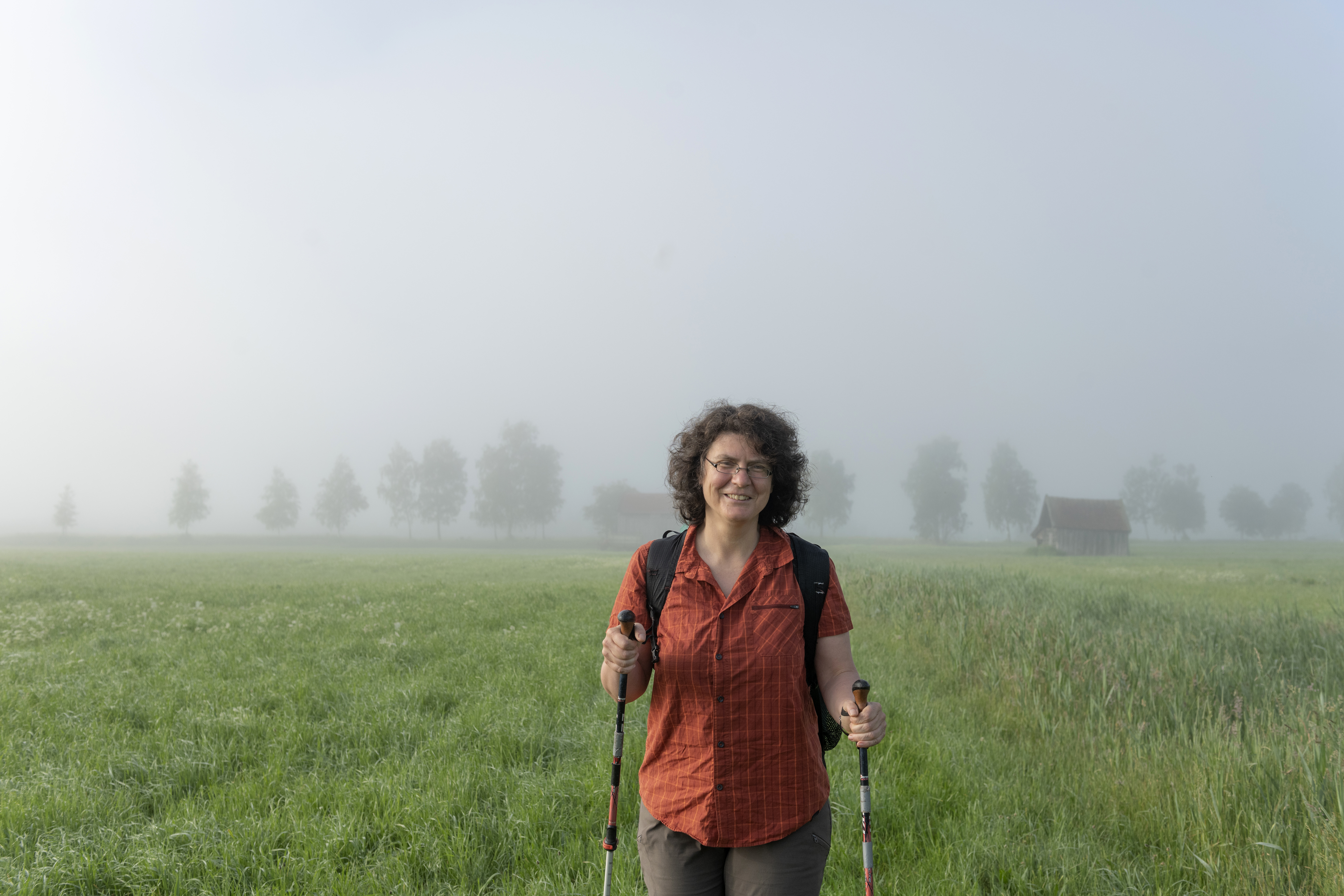 Christine Thürmer ist mindestens sechs Monate im Jahr unterwegs. Ihre Strecken sind stets über 1000 Kilometer lang.
Bild: Peter von Felbert
