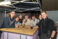 Mega-Stimmung bei der Pressluftparty der Feuerwehr Schönaich. Ausgelassene  Atmosphäre und ein rappelvolles Gerätehaus.