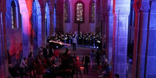 Unser Archivbild zeigt die Capella nuova in der leeren Martinskirche