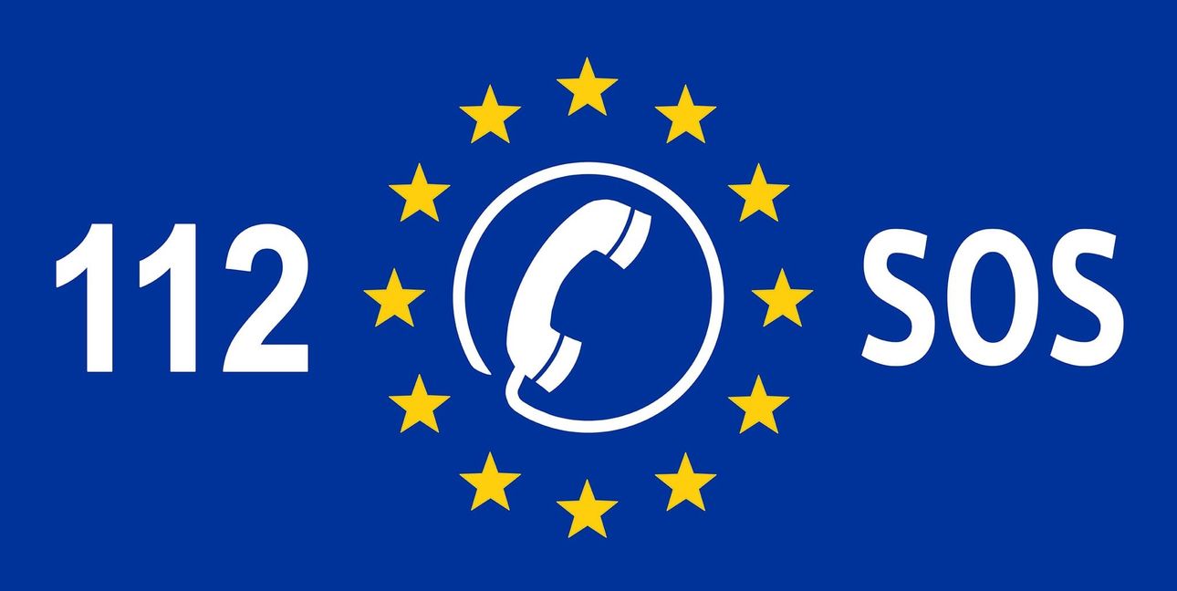 Der Notruf funktioniert in fast allen Ländern in Europa.
