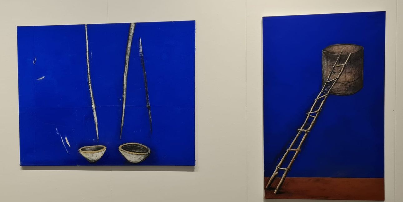 „Gefäße der Erinnerung“ von H.P. Schlotter im Sindelfinger Oberlichtsaal.