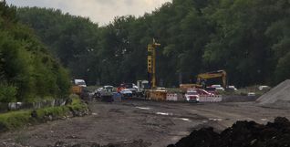 Auf der Baustelle der A81 wurde eine weitere Weltkriegsbombe gefunden.