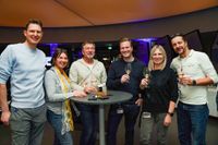 Coole Karren, nette Leute, prima Stimmung: So war die After Work Party im Kundencenter von Mercedes-Benz in Sindelfingen.