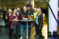Coole Karren, nette Leute, prima Stimmung: So war die After Work Party im Kundencenter von Mercedes-Benz in Sindelfingen.