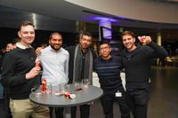 Coole Karren, nette Leute, prima Stimmung: So war die After Work Party im Kundencenter von Mercedes-Benz in Sindelfingen.