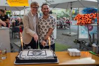 Seit fünf Jahren sorgt Salvatore Romeo mit seinem Curry Truck für Leben am grünen Platz.