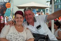 Seit fünf Jahren sorgt Salvatore Romeo mit seinem Curry Truck für Leben am grünen Platz.