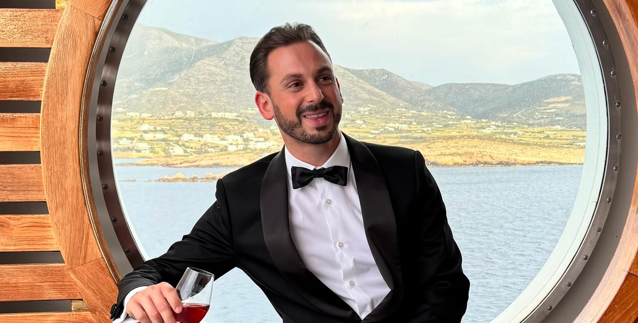 Domenico Franzo auf der MS Europa.
