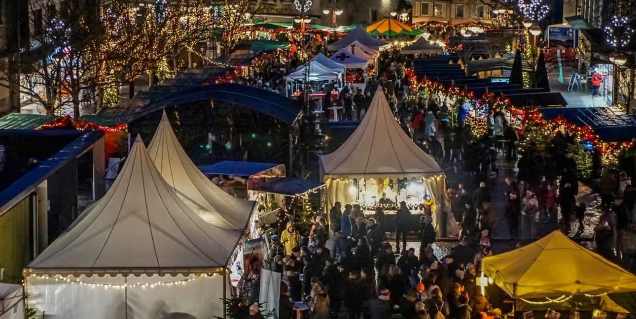 Der Sindelfinger Weihnachtsmarkt.