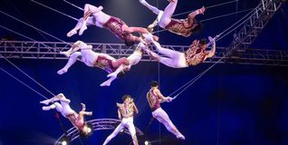 Weltklasse am Trapez: Flying Gonzalez.