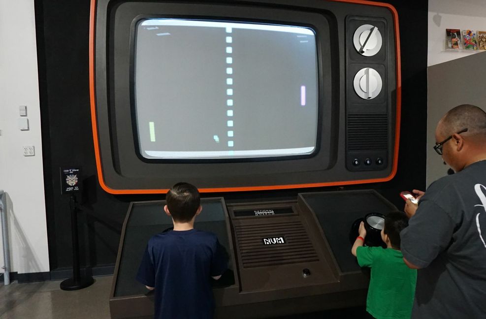 Nicht nur Menschen können Pong spielen.