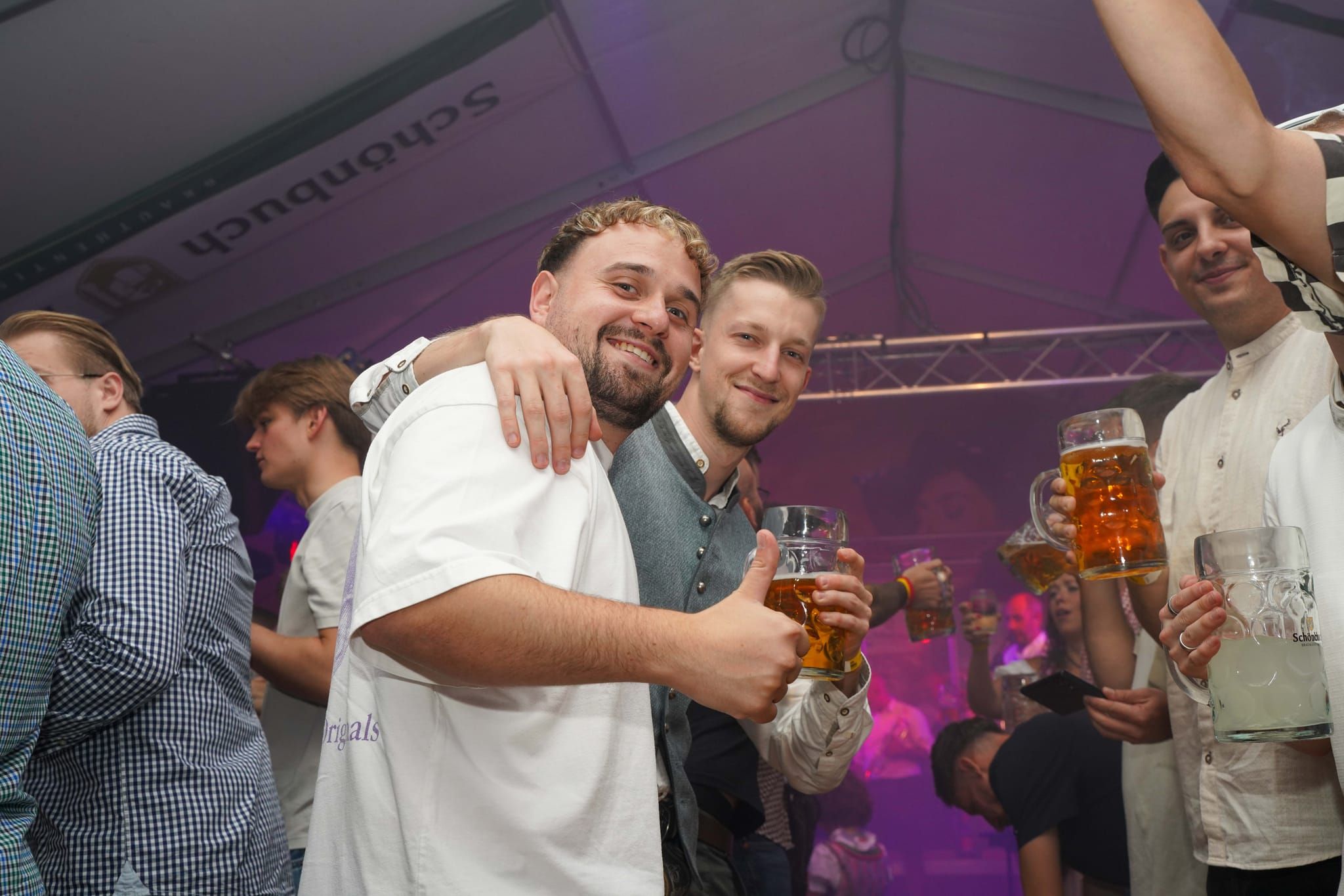 Das Volksfest kann kommen: Wasen-Warm Up in Dagersheim.