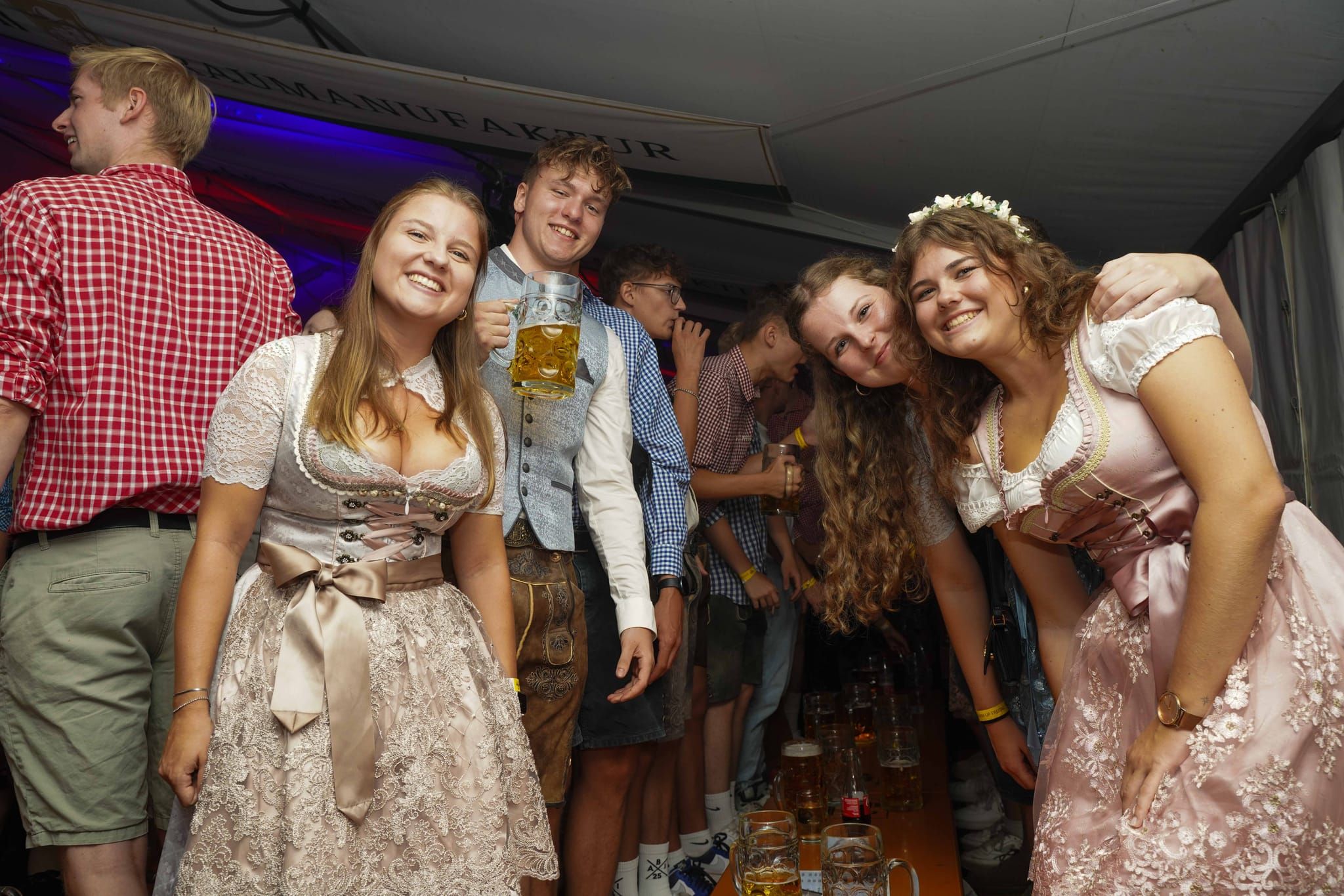 Das Volksfest kann kommen: Wasen-Warm Up in Dagersheim.