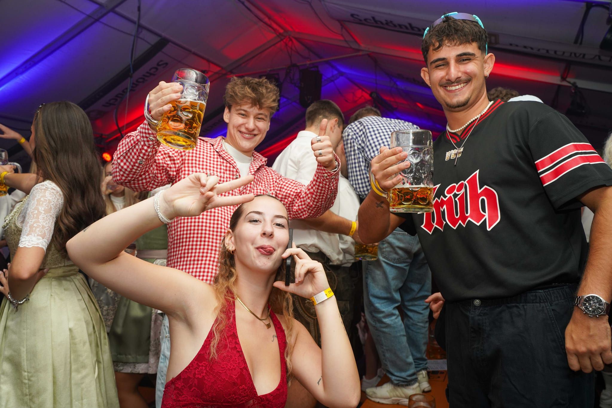 Das Volksfest kann kommen: Wasen-Warm Up in Dagersheim.