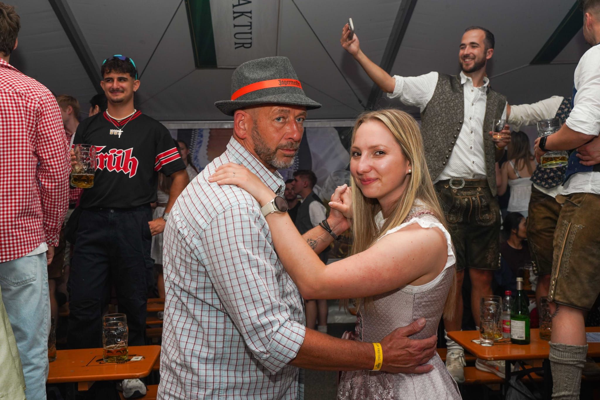 Das Volksfest kann kommen: Wasen-Warm Up in Dagersheim.
