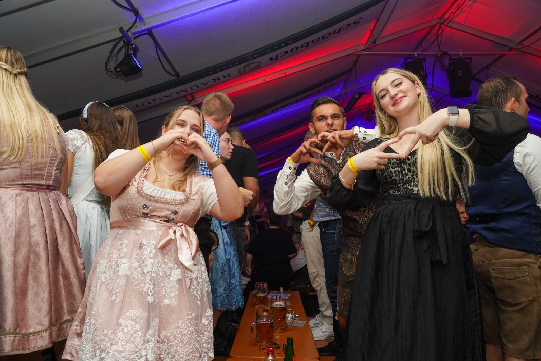 Das Volksfest kann kommen: Wasen-Warm Up in Dagersheim.