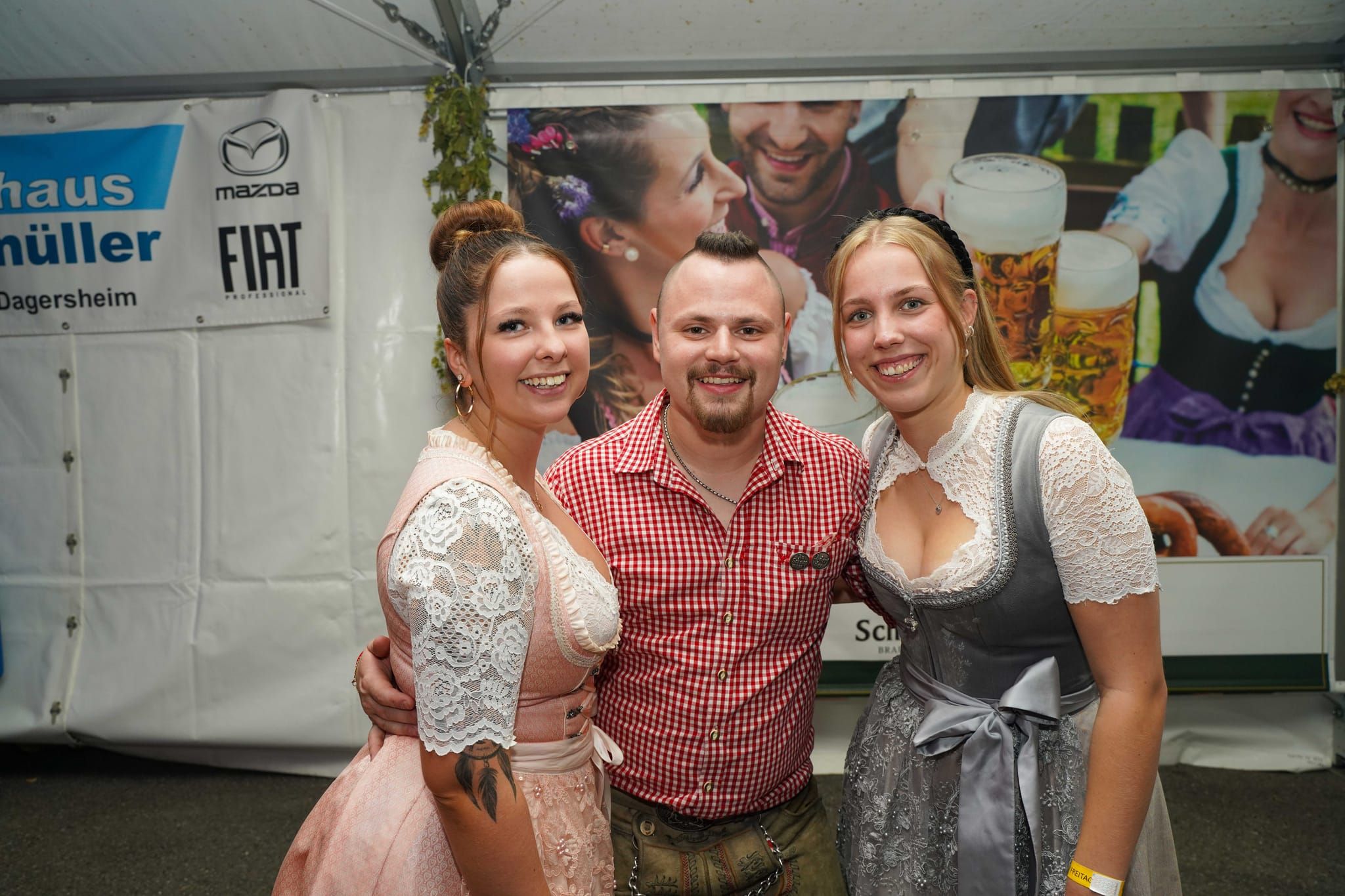 Das Volksfest kann kommen: Wasen-Warm Up in Dagersheim.