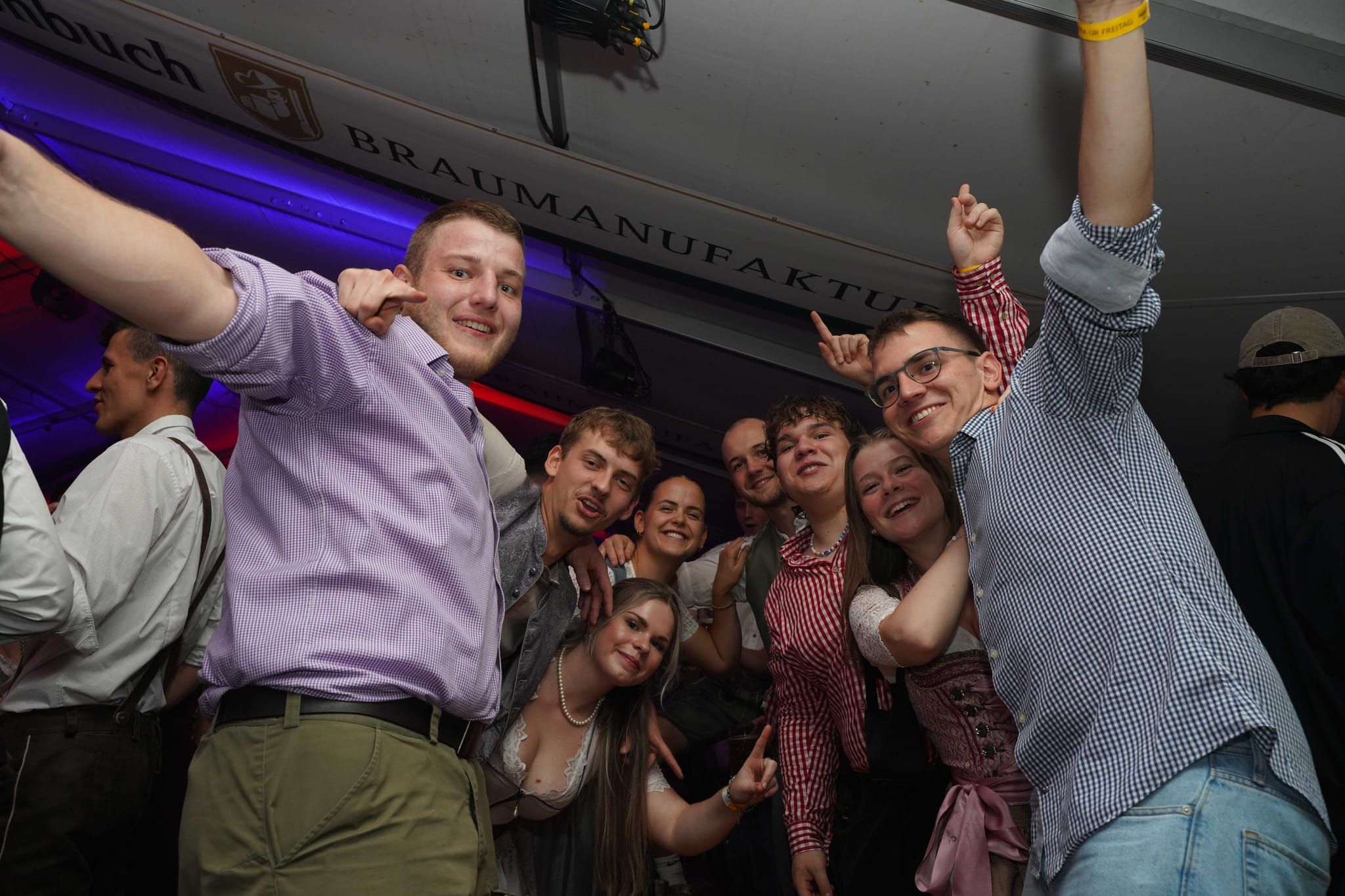 Das Volksfest kann kommen: Wasen-Warm Up in Dagersheim.