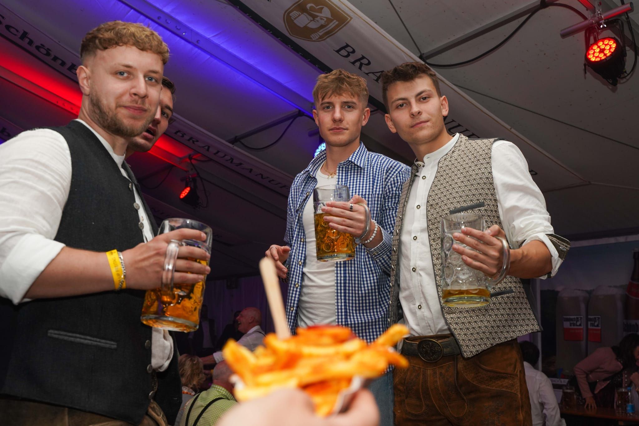 Das Volksfest kann kommen: Wasen-Warm Up in Dagersheim.