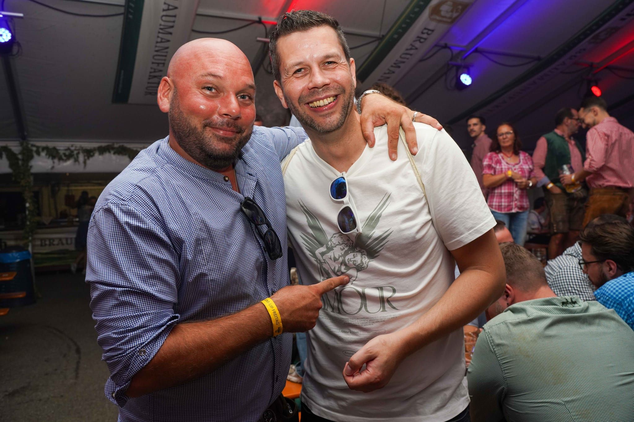 Das Volksfest kann kommen: Wasen-Warm Up in Dagersheim.