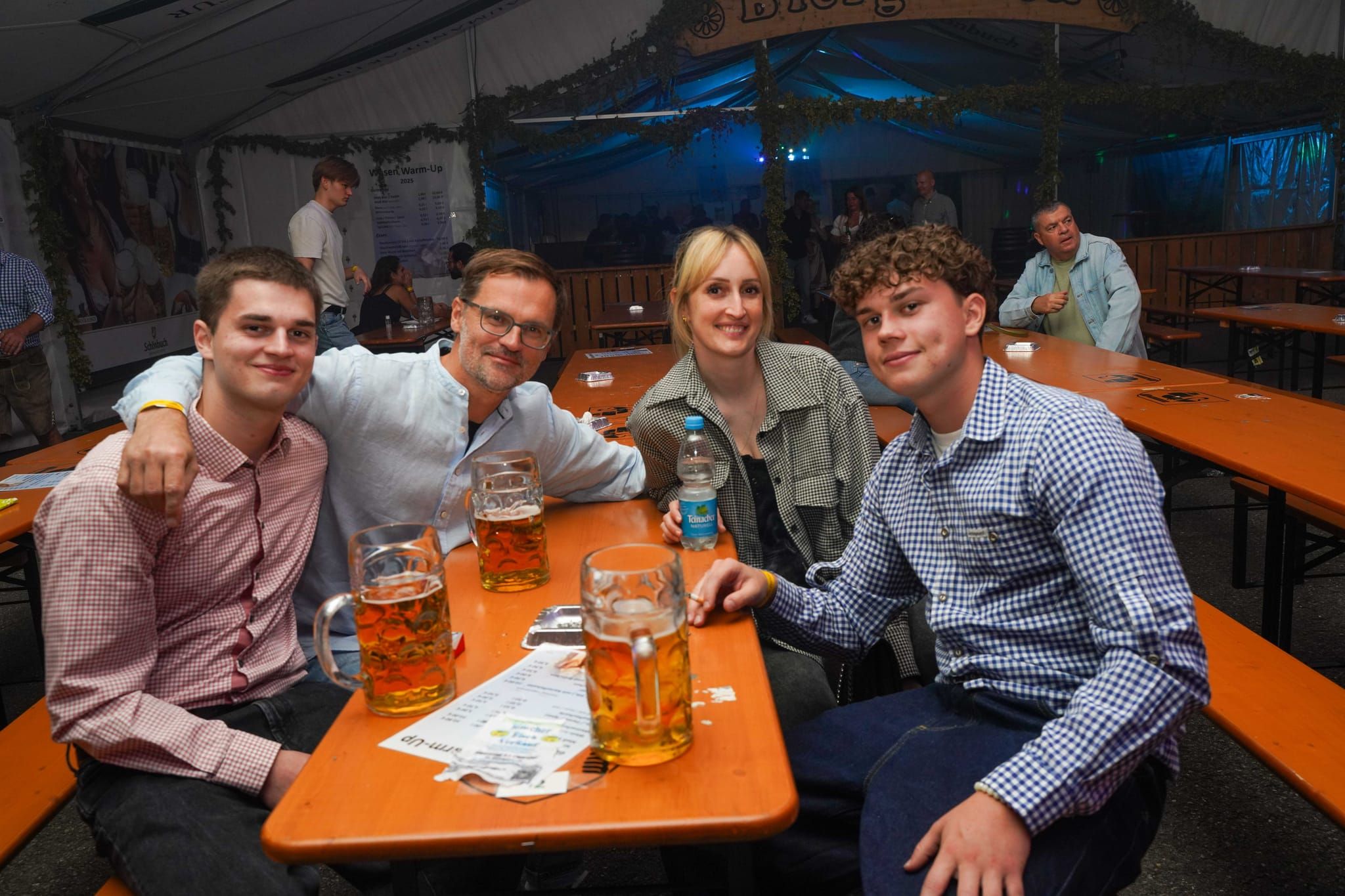 Das Volksfest kann kommen: Wasen-Warm Up in Dagersheim.