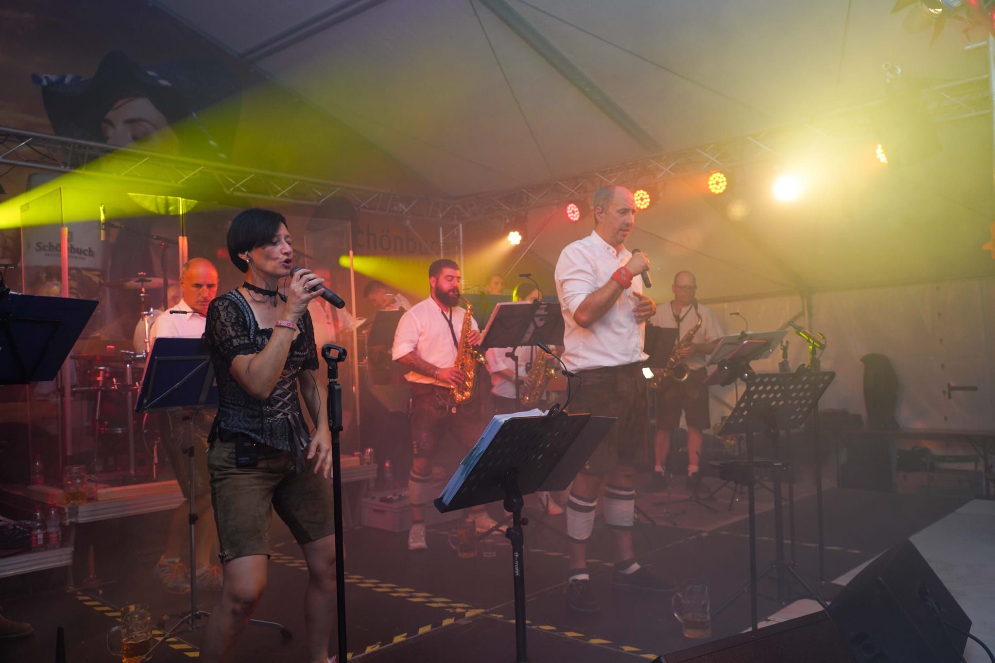 Das Volksfest kann kommen: Wasen-Warm Up in Dagersheim.