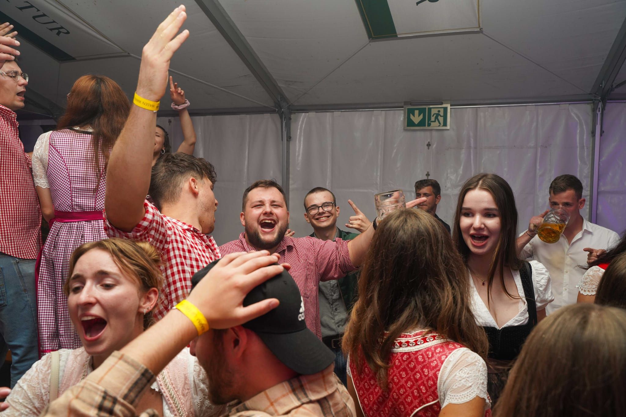Das Volksfest kann kommen: Wasen-Warm Up in Dagersheim.