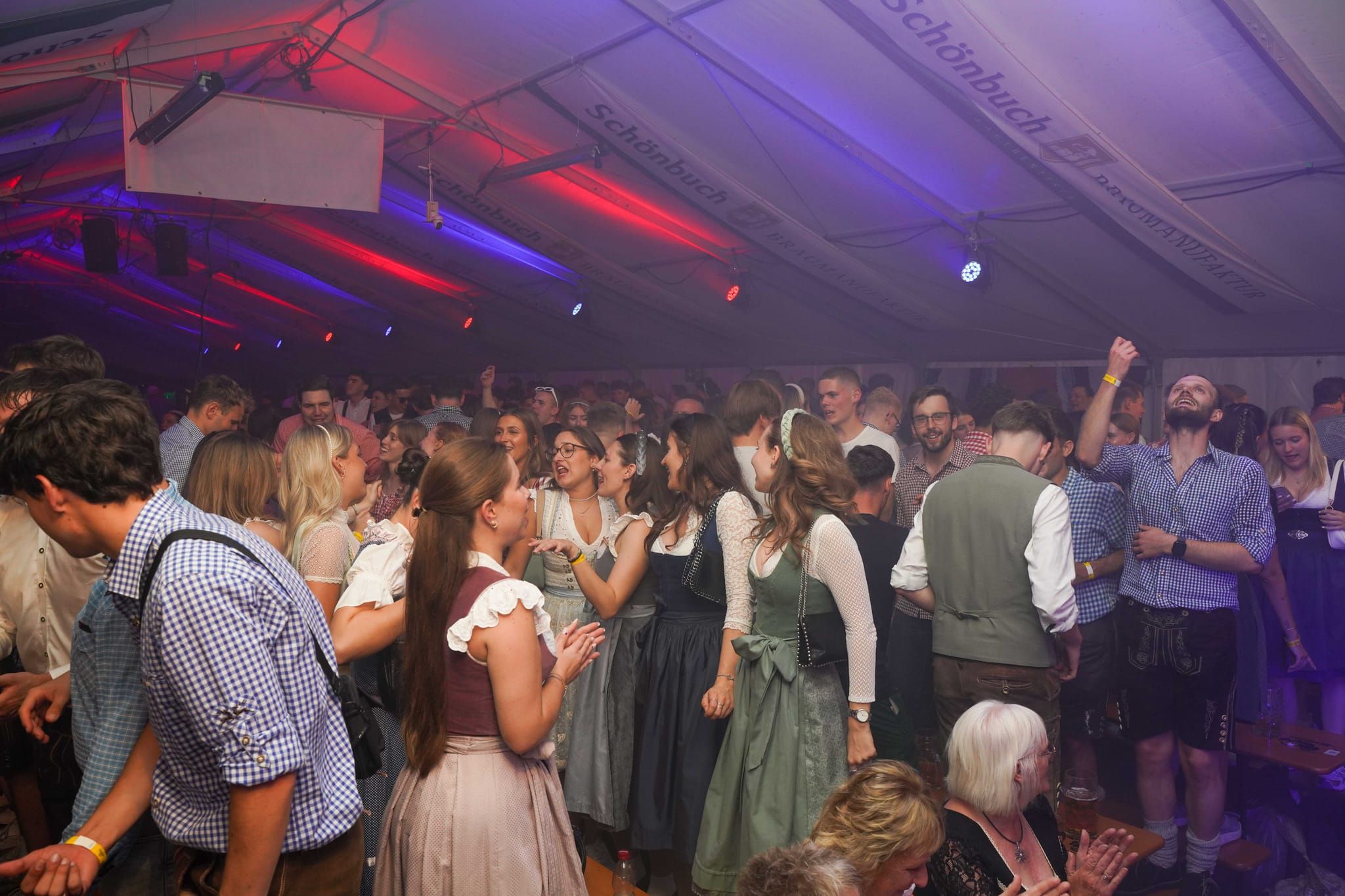 Das Volksfest kann kommen: Wasen-Warm Up in Dagersheim.
