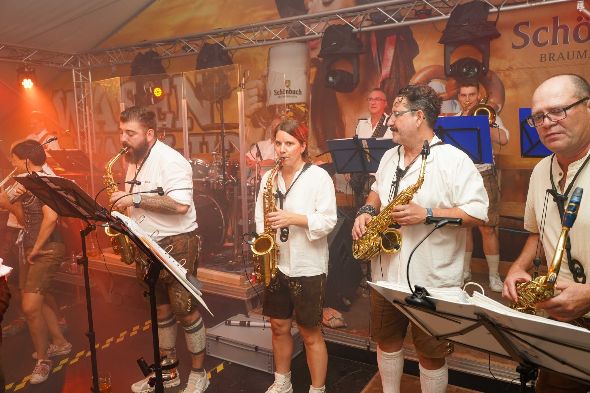Das Volksfest kann kommen: Wasen-Warm Up in Dagersheim.