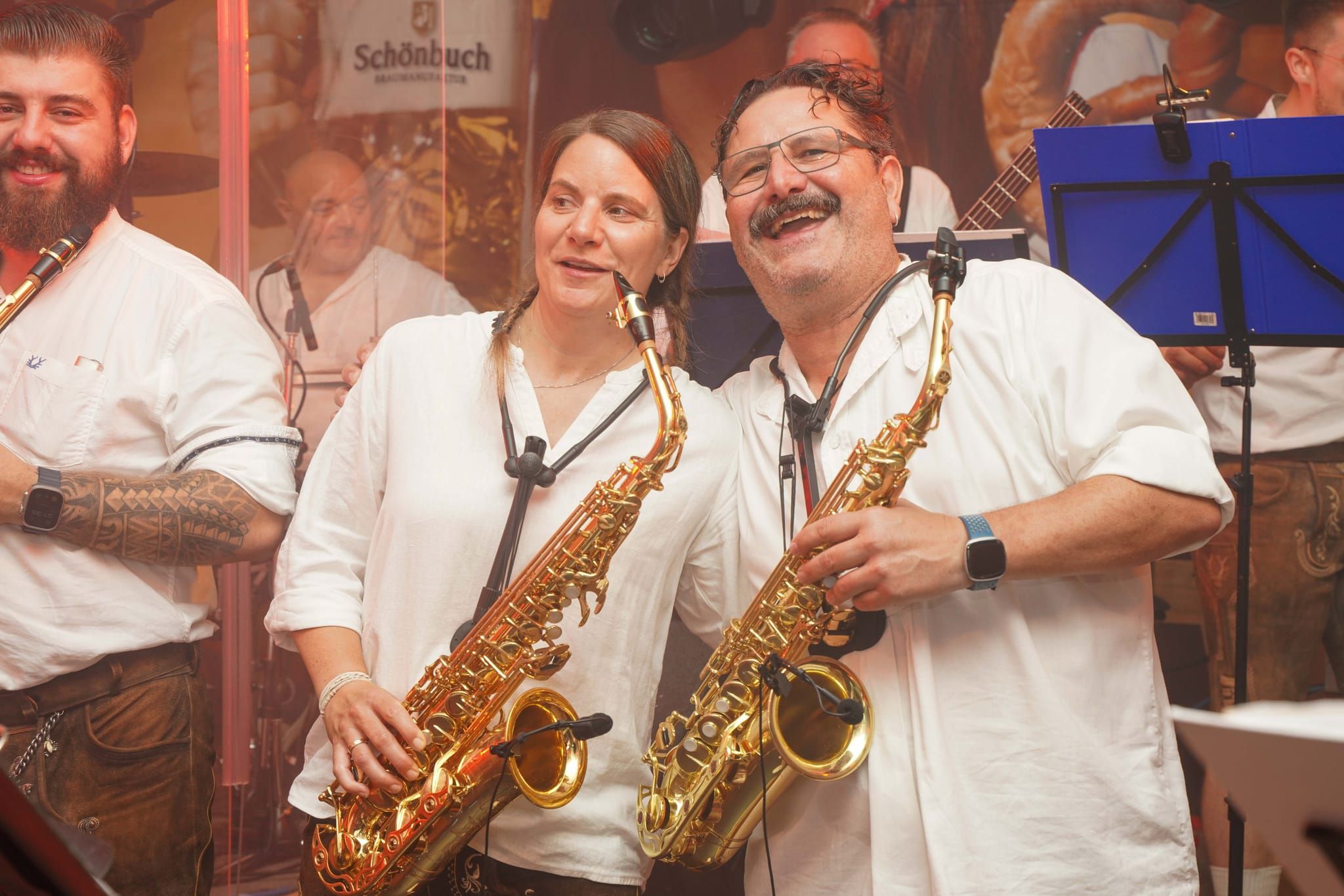Das Volksfest kann kommen: Wasen-Warm Up in Dagersheim.