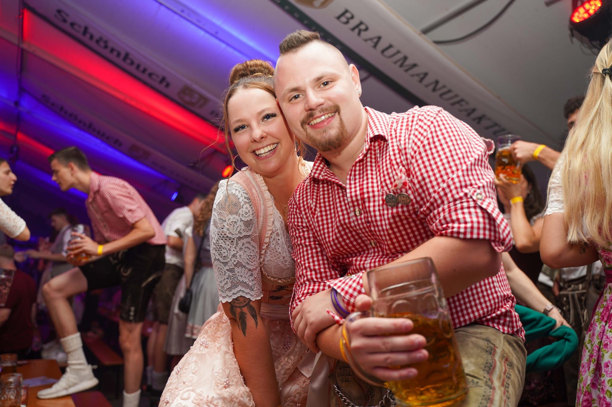 Das Volksfest kann kommen: Wasen-Warm Up in Dagersheim.