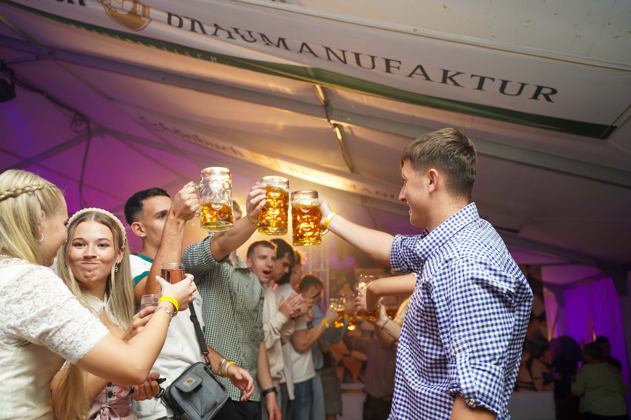 Das Volksfest kann kommen: Wasen-Warm Up in Dagersheim.