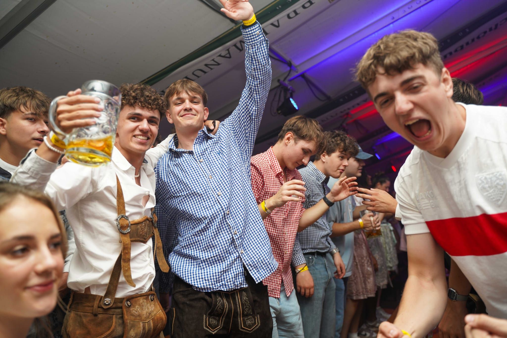 Das Volksfest kann kommen: Wasen-Warm Up in Dagersheim.