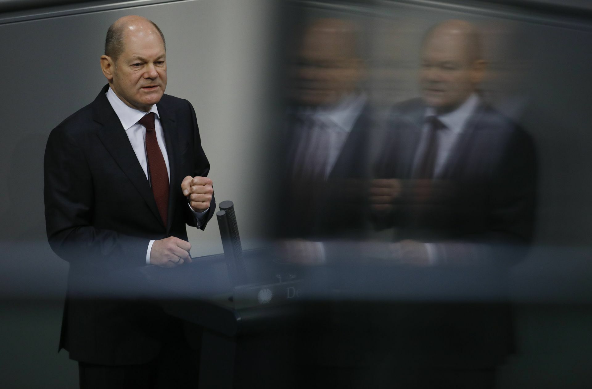 Finanzminister Olaf Scholz (SPD) im Bundestag: Der Vizekanzler setzt in der Corona-Pandemie auf einen starken Staat – und nimmt Schulden in Rekordhöhe auf.