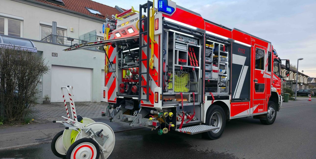 Die Feuerwehr musste am frühen Abend ausrücken.