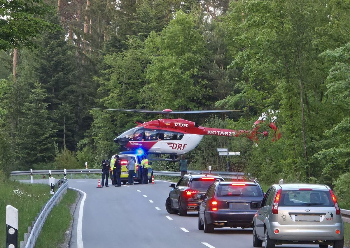 Serious motorcycle accident between Waldenbuch and Weil im Schönbuch