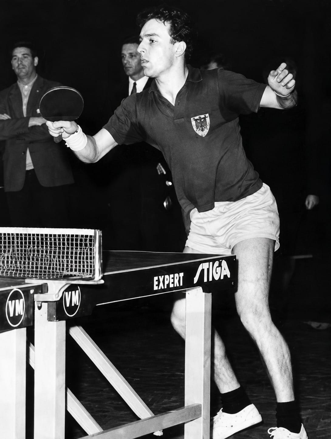 1965 führten Helmut Neusser und Ernst Kegreiß (Bild), dreifacher süddeutscher Jugendmeister, die SVB in die Oberliga, höher ging es damals nicht.