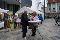 Beim Martinimarkt in Böblingen war viel geboten.