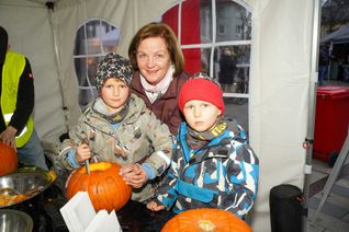 Beim Martinimarkt in Böblingen war viel geboten.