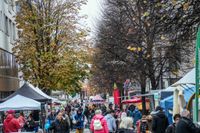 Beim Martinimarkt in Böblingen war viel geboten.