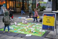 Beim Martinimarkt in Böblingen war viel geboten.
