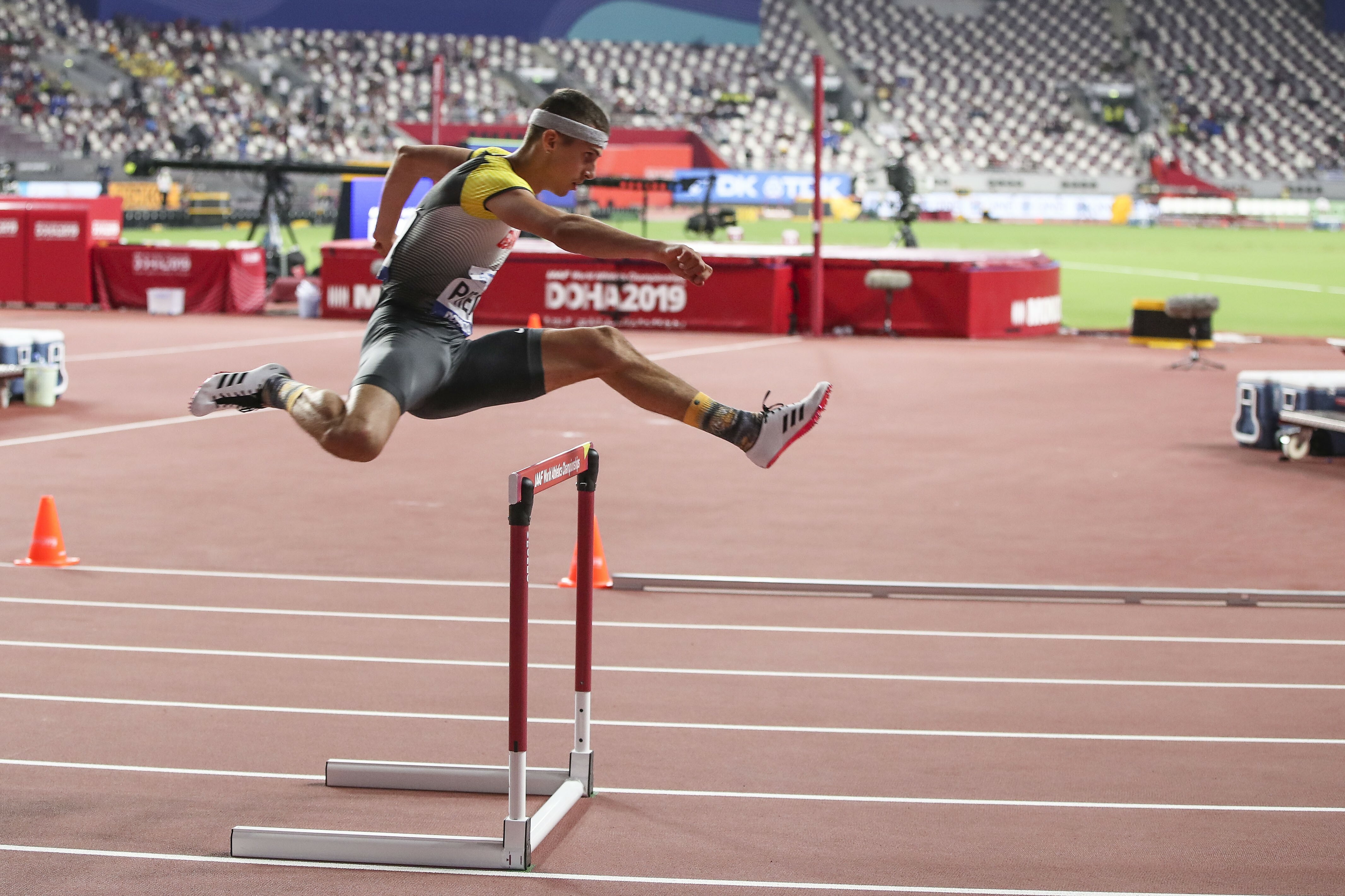 Constantin Preis (GER/VfL Sindelfingen) am 27.09.19 im Khalifa International Stadium in Doha, Qatar waehrend der IAAF World Athletics Championships. *** Local Caption *** 00241580 | Verwendung weltweit