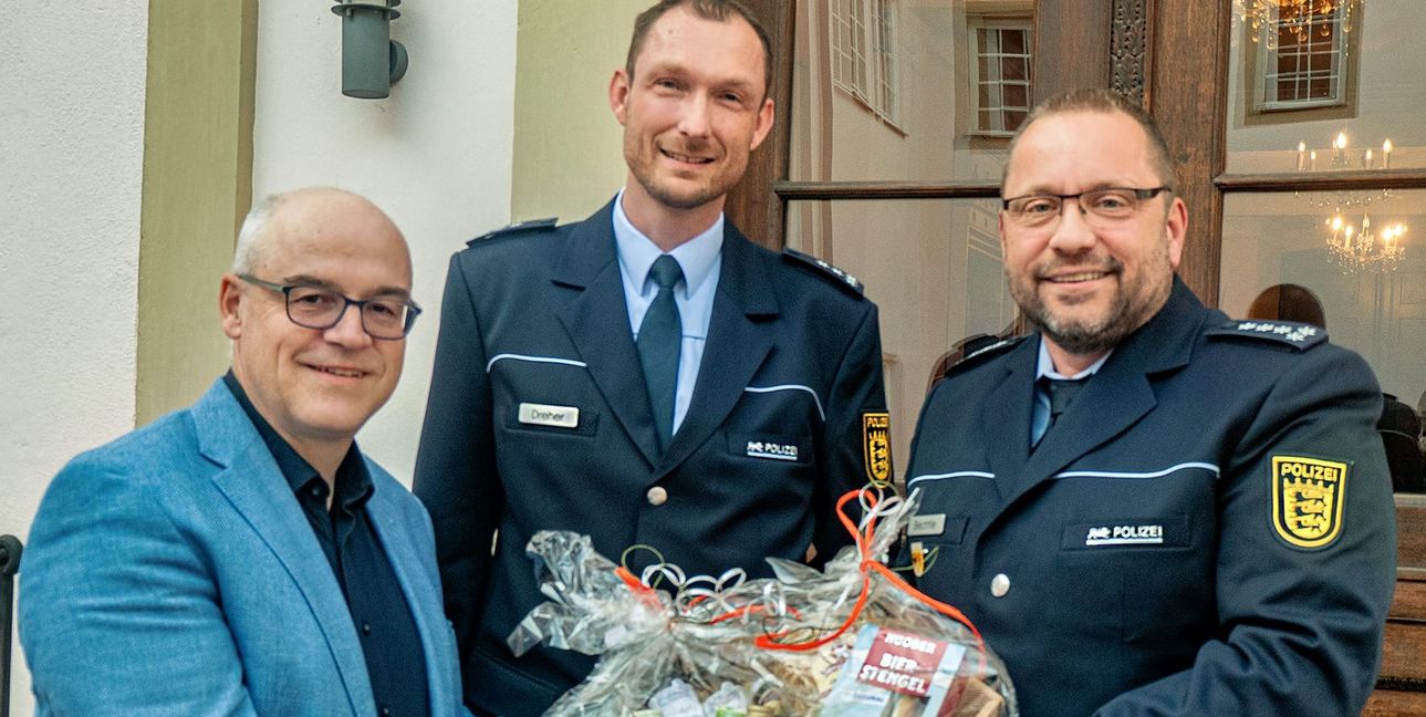 Martin Thüringer, Andreas Dreher und Frank Bechtle.
